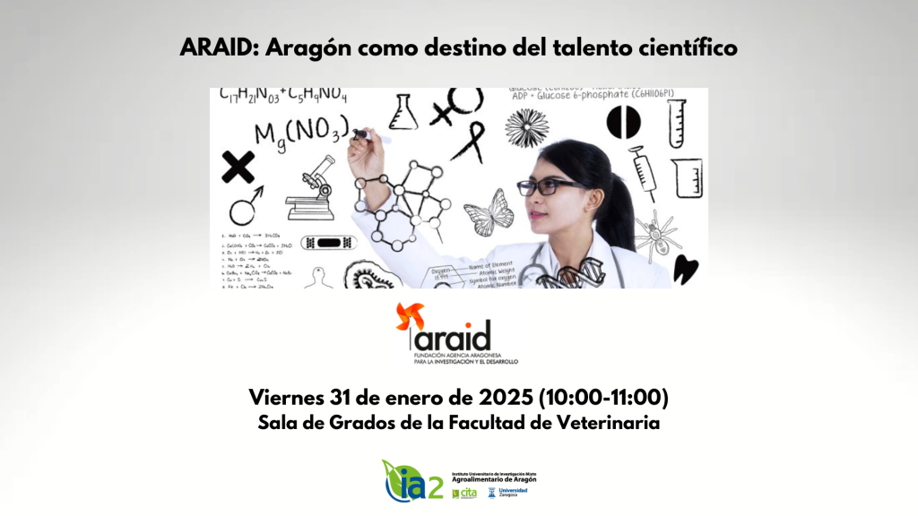 cartel seminario ARAID: Aragón como destino