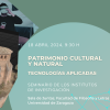 Cartel seminario IUIs Unizar 18 abril 2024 - Patrimonio cultural y natural