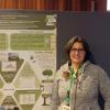 Raquel Salvador, investigadora del CITA y el IA2, en el Congreso de Parques y Jardines de Pamplona 2024