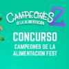 cartel concurso Campeones Fest - proyecto Campeones de la alimentación 2