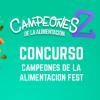 cartel concurso de campeones de la alimentación 2