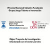 imagen I premio mejor Proyecto de Investigación relacionado con porcino Cátedra Fundación Grupo Jorge