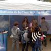 Investigadoras del grupo LAGENBIO en el Rincón de la ciencia del 2024-11-08 