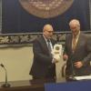 Luis A. Moreno recibe el Premio Antonio Beltrán de Cultura Gastronómica Aragonesa