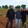 Jêrôme Grimplet, Oreto Fayos, Marta Estopiñán y Pedro Marco, investigadores del proyecto FITE Activité