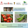 cartel sesión de charlas agroalimentarias en EPSH el miércoles 21 enero 2026