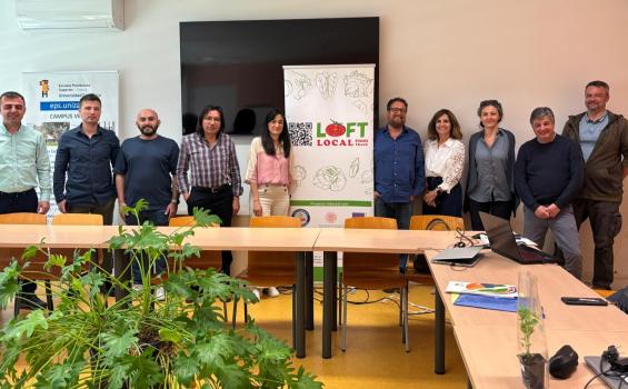 Imagen de grupo de los asistentes a la reunión de clausura del proyecto Erasmus + LOFT en Zaragoza