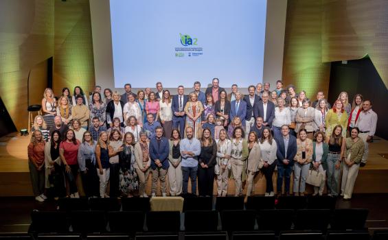 Foto de grupo celebración X Aniversario IA2