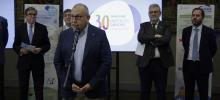 Luis Moreno en el 30 Aniversario Instituto Danone en el Paraninfo de Unizar el 23 de mayo de 2024