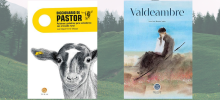 portadas "Diccionario de Pastor" de Luis Miguel Ferrer y "Valdeambre" de Juan José Ramos