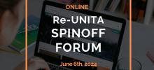Cartel del ReUNITA Spinoff Forum del 6 de junio de 2024