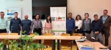 Imagen de grupo de los asistentes a la reunión de clausura del proyecto Erasmus + LOFT en Zaragoza