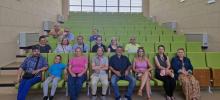 foto de grupo de los participantes en la reunión del proyecto E-Food en Sibiu, Rumanía