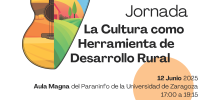 cartel jornada "La Cultura como Herramienta de Desarrollo Rural"