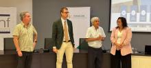 Imagen de la inauguración del curso extraordinario sobre pandemias coordinado por Juan José Badiola y Bernardino Moreno