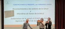 II Jornada RAUS - 2025-09-16 - acto de reconocimiento, Fernando Simón