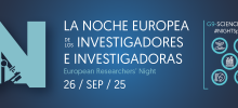 Banner Noche Investigadores-as 2025 Unizar