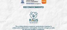 La Cátedra GSK reconoce a la RAUS