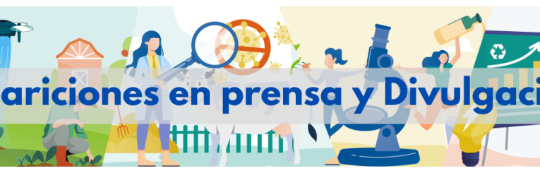 cabecera de apariciones en prensa y divulgación