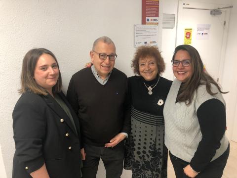 Natalia Giménez Legarre, Luis Moreno Aznar, Rosa Magallón Botaya, Ivie Reis Maneschy Natalia Giménez Legarre, Luis Moreno Aznar, Rosa Magallón Botaya, Ivie Reis Maneschy