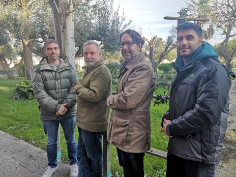 Jose Javier Peguero Pina, Eustaquio Gil-Pelegrin, Juan Pedro Ferrio y David Alonso-Forn