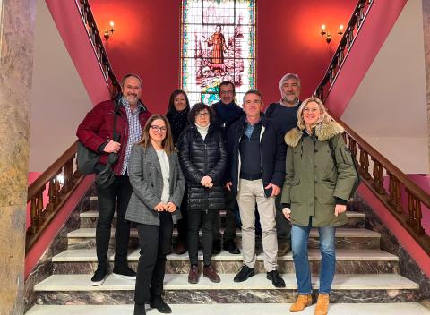 foto de familia reunión IA2-ISFOOD-Agrotecnio en Facultad veterinaria Unizar