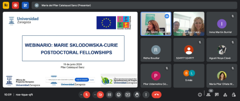 Webinario IA2 "MSCA - Postdoctoral Fellowship"