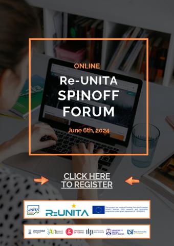 Cartel del ReUNITA Spinoff Forum del 6 de junio de 2024