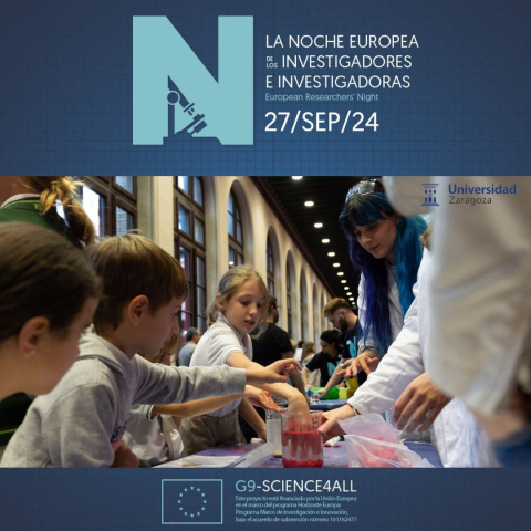 cartel Noche Investigadores e investigadoras 2024 Unizar