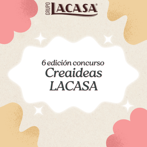 Cartel sexta edición concurso Creaideas LACASA