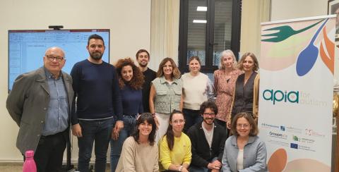 Imagen de grupo reunión proyecto APIA en Zaragoza