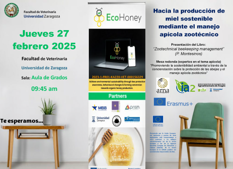 Cartel evento proyecto EcoHoney del 27 febrero 2025