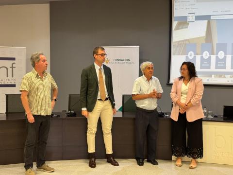 Imagen de la inauguración del curso extraordinario sobre pandemias coordinado por Juan José Badiola y Bernardino Moreno