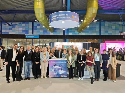 foto de grupo representación Aragón Foro Transfiere 2026
